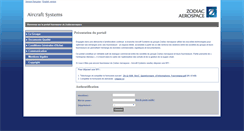 Desktop Screenshot of fournisseurs.aircraft.zodiacaerospace.com